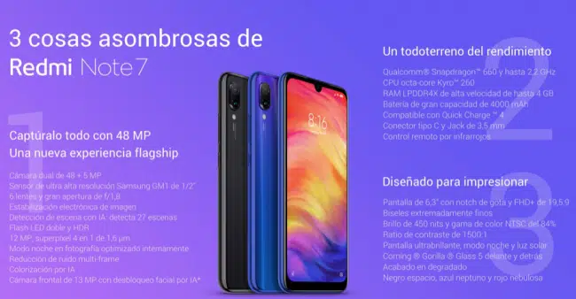 redmi note 7 specs