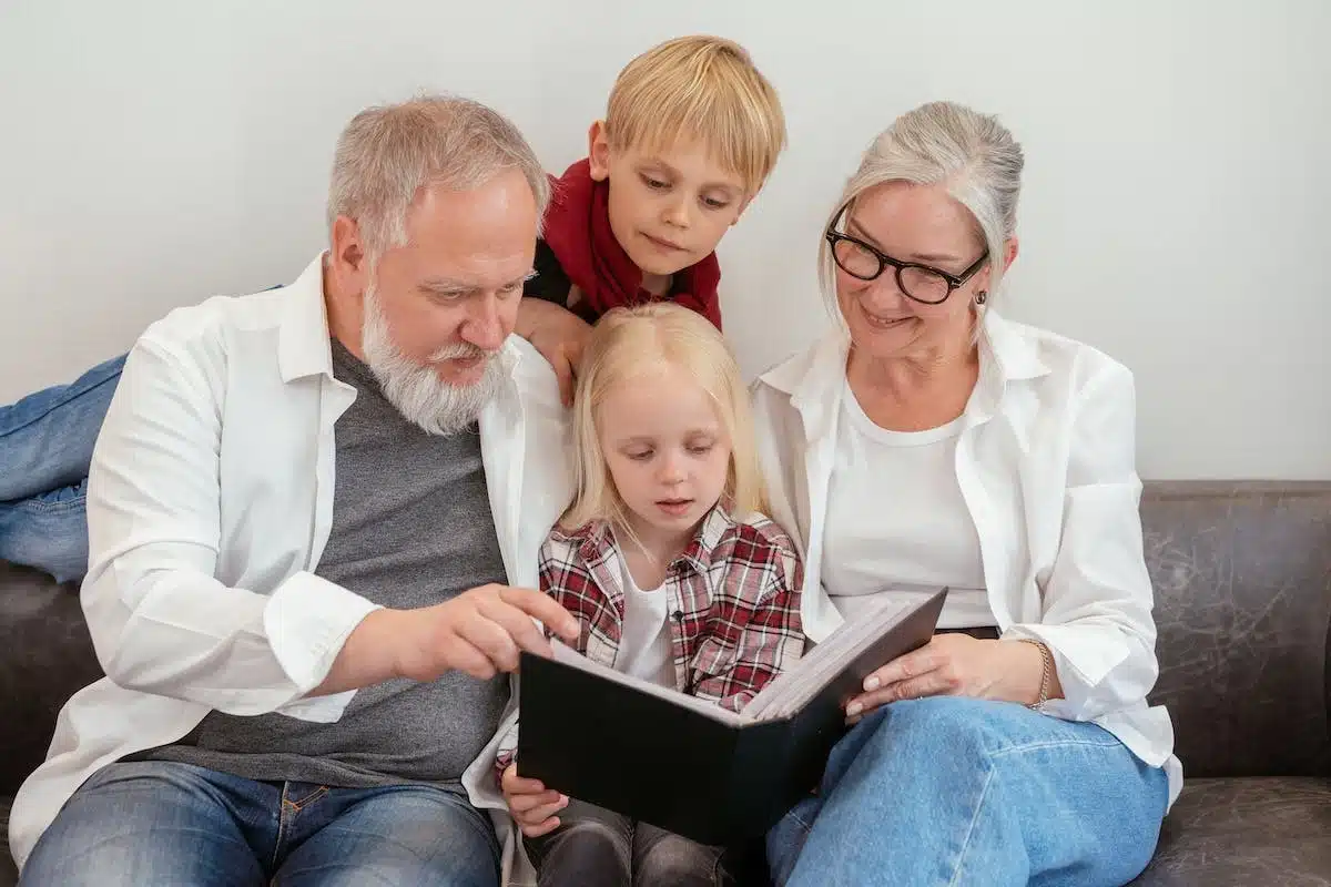 grands-parents  enfants