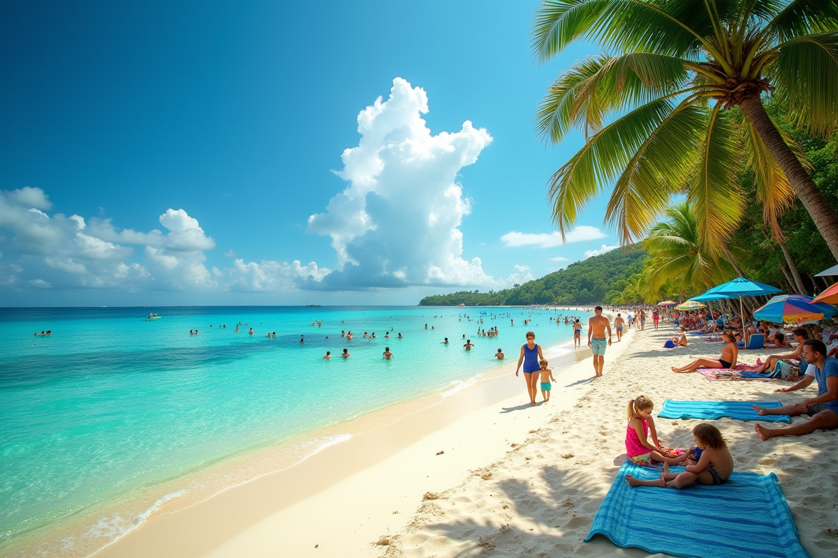 plage matin